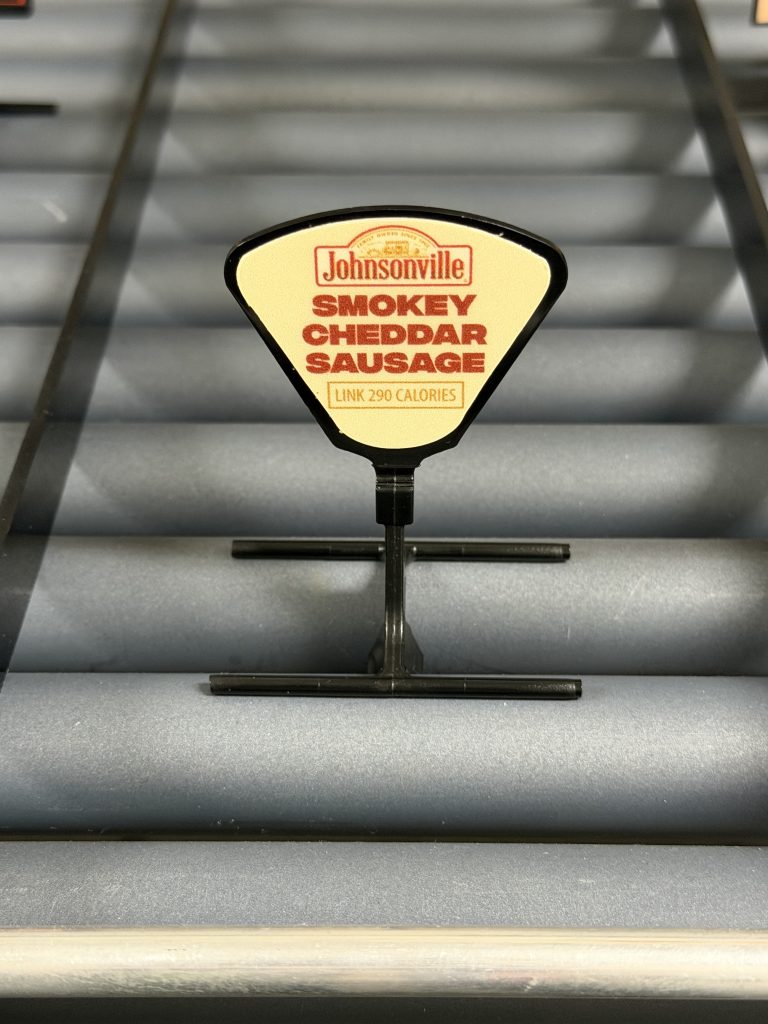 Clip on Roller Grill Sign