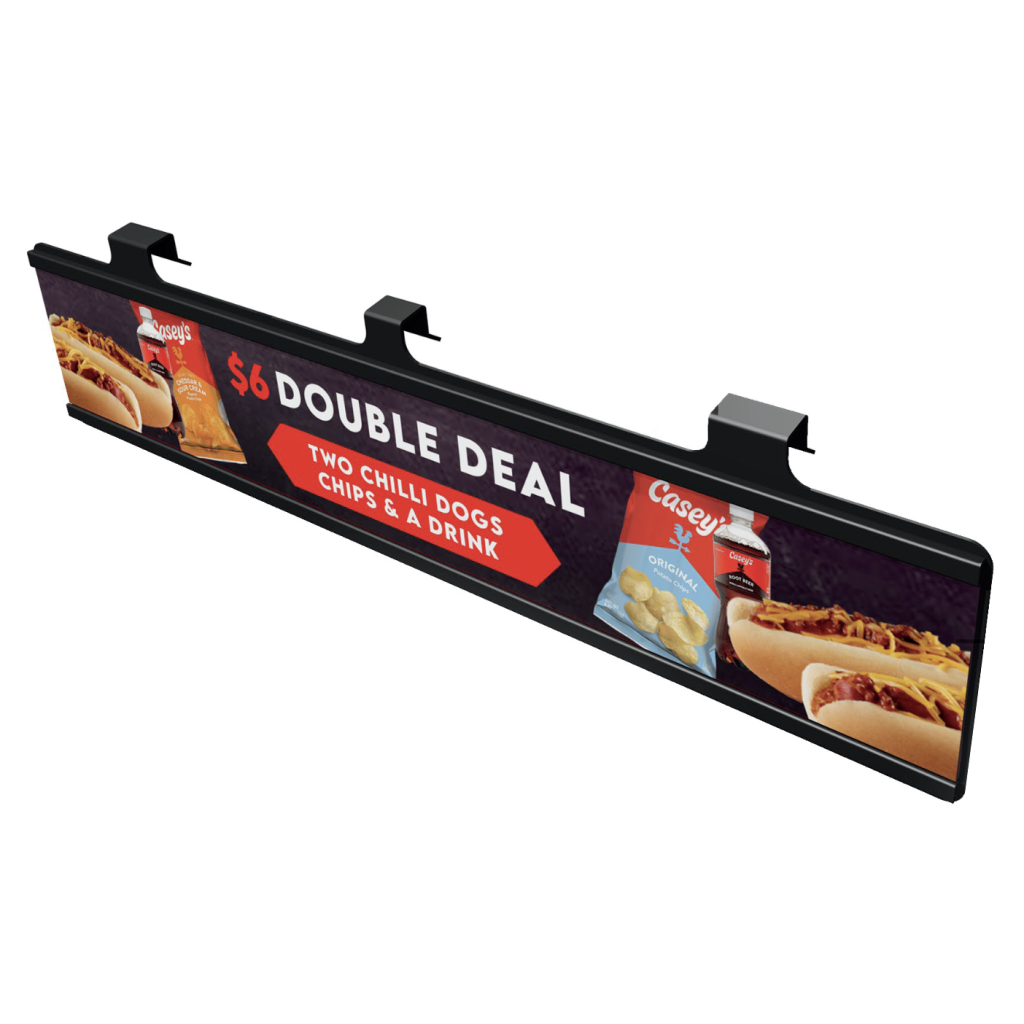 Hang Down Sign for Roller Grill
