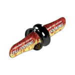 still cooking roller grill sign