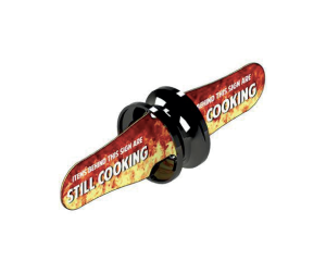 still cooking roller grill sign