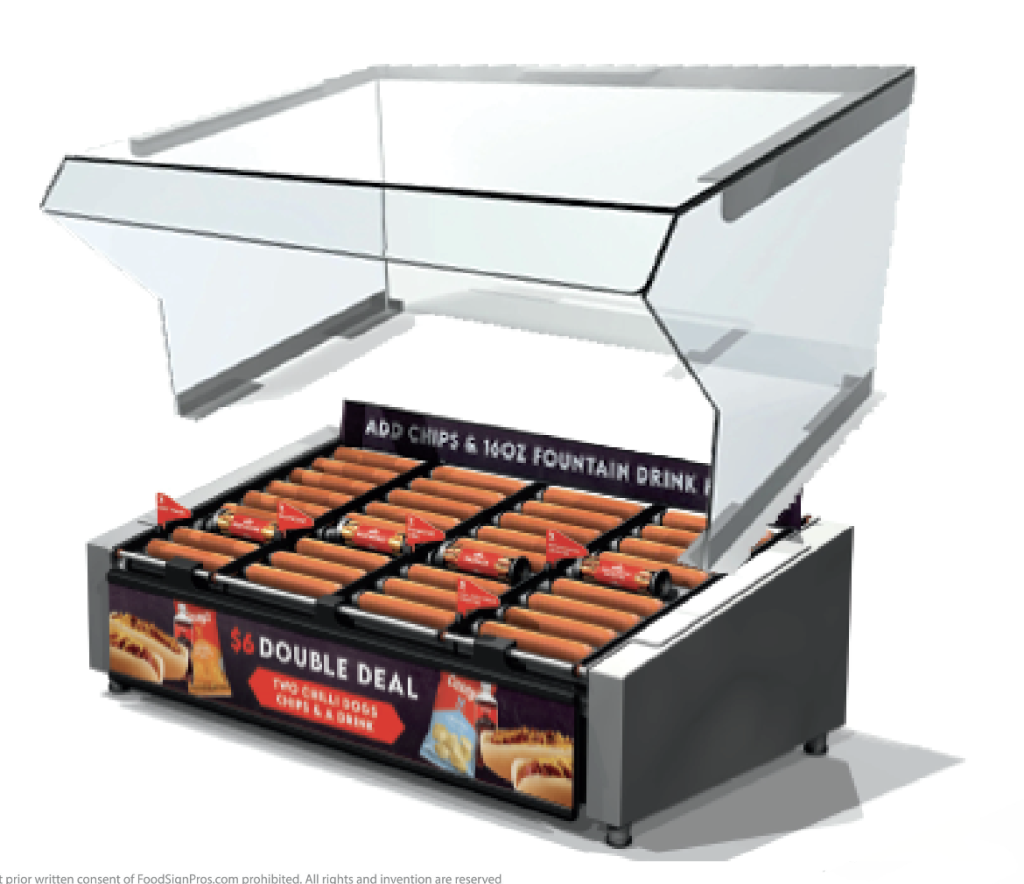 Sneezeguard RollerGrill