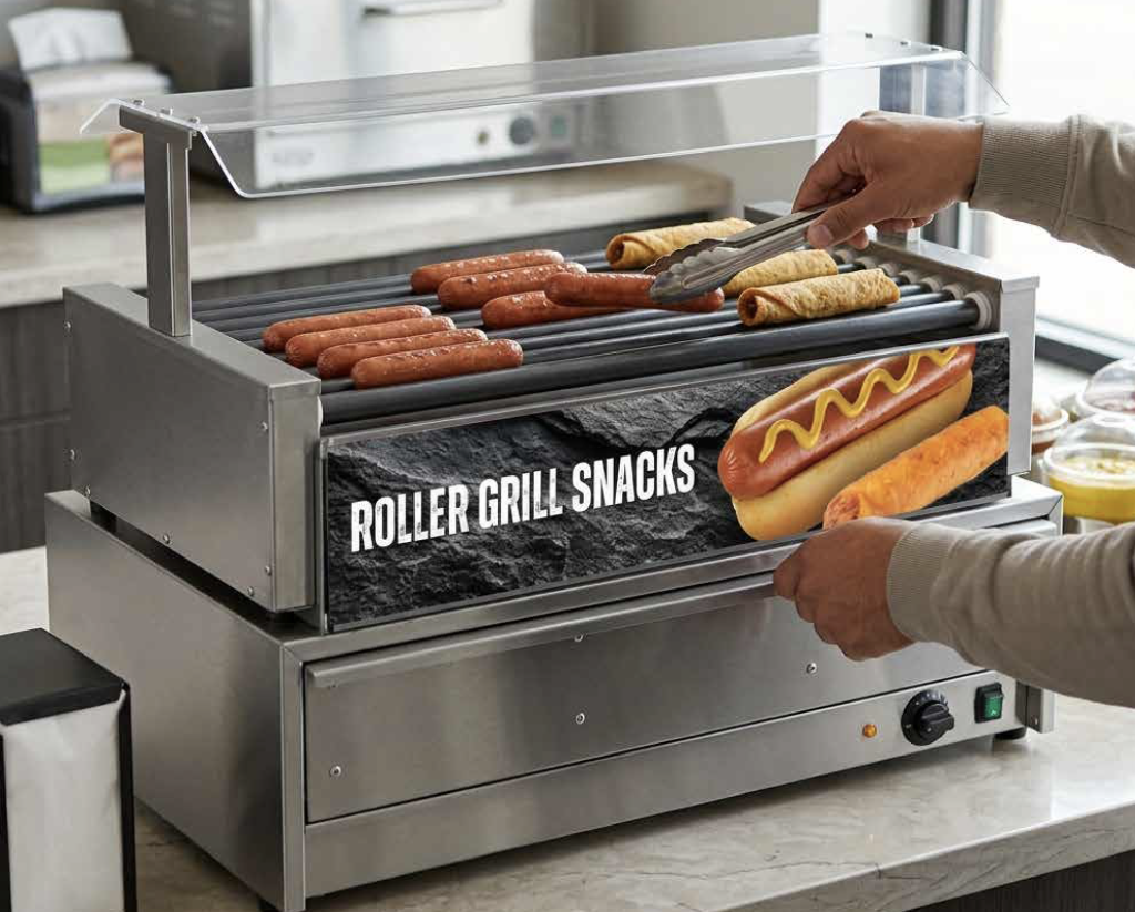 roller grill station