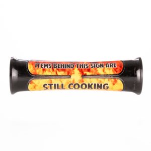 "Still Cooking" Rotating Roller Grill Signage - Roller Thimble Series 3