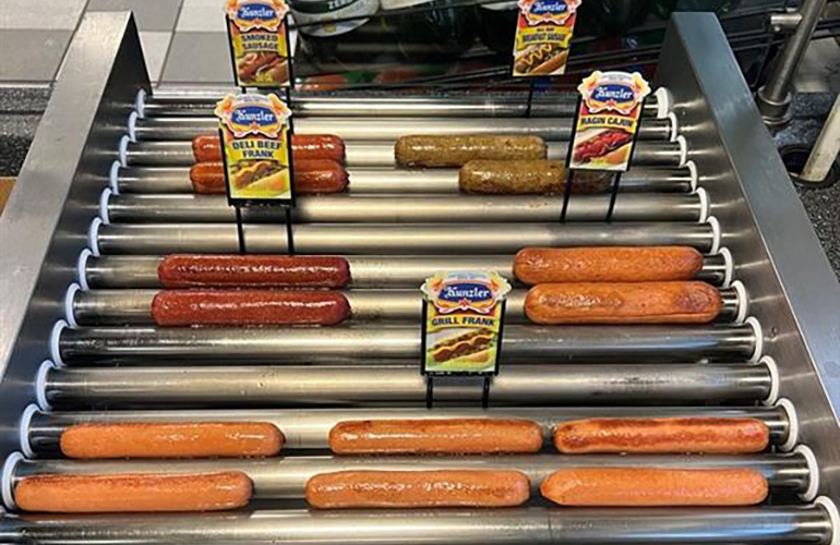 roller grill signage layout