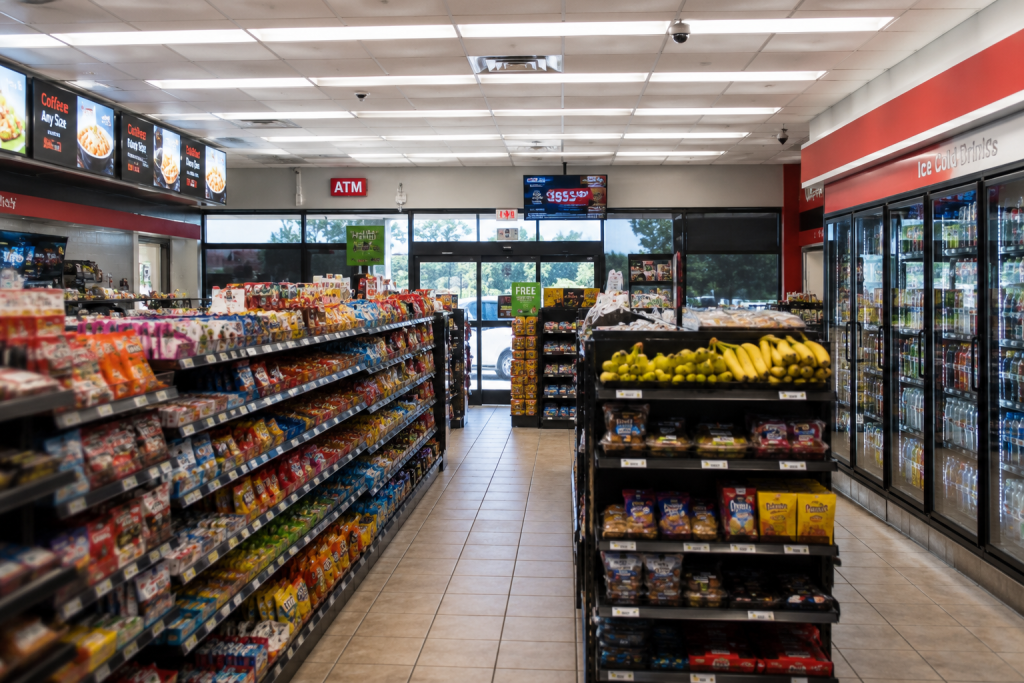 c-store food signage