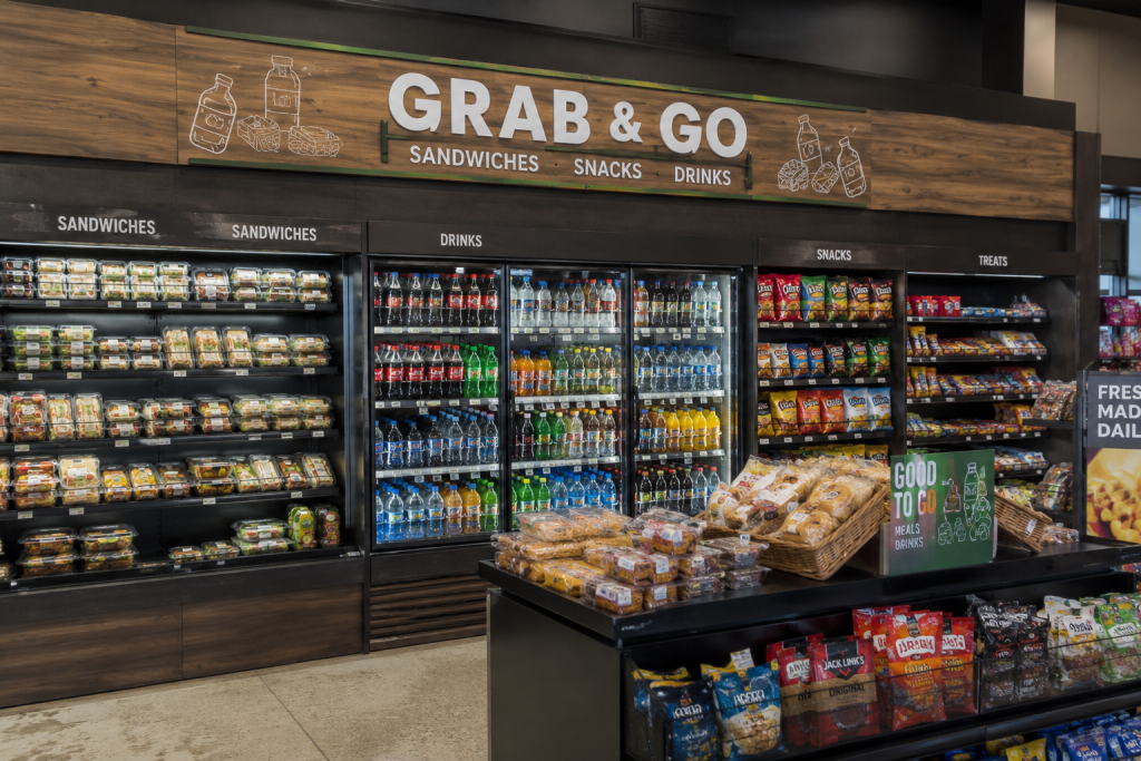 Grab n Go Food Signage